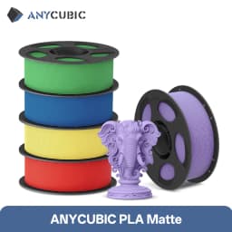 ANYCUBIC Matte PLA 3D Printer Filament 1.75mm 1kg/Roll PLA Matte Filament 3D Printing Material For Toy Model Printing