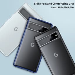 Shockproof for Google Pixel 7 Pro Case Military Grade Drop Tested Translucent Hard Back Protective Slim Thin Matte Phone Cases
