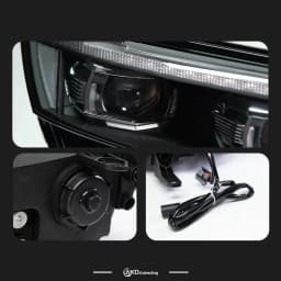 AKD Head Lamp for VW T-ROC LED Headlight 2018-2021 Headlights T ROC TROC DRL Turn Signal High Beam Angel Eye Projector Len