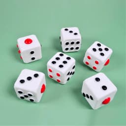 Dice Stress Ball Dice Stress Relief Toy Silicone Pop Bubbles 3D Dice Shaped Squeeze Stress Toys Venting Toy Stress Reliever For