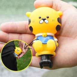 Kids Bike Bell Tiger Squeeze Bell Kawaii Panda Animal Cycling Bells Fun Soft Cute Horn For Children For Girls Bike Handlebars