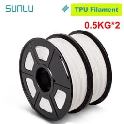 SUNLU 3D Filament ABS/TPU/EASY ABS/ASA 1.75mm 2Roll 1KG(TPU 0.5KG/Roll) 3D Printer Filament for 3D Printer