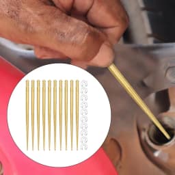 Carburetor Needle Motorcycle Modified Carburetor Main Oil Needle 10Pcs Diaphragm Jets Needle Motorcycle Modified Oil Needle For