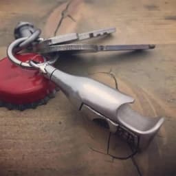Beer Opener Keychain Bottle Opener Keychain Keychain Decoration Fun Shark Shape Metal Portable Keychain For Outdoor Campaign Bar