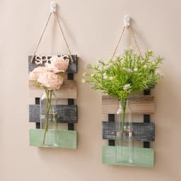 New Glass Vase Home Decorations Nordic Wall Hanging Plant Pot Decoration Living Room Decor Flower Accessories