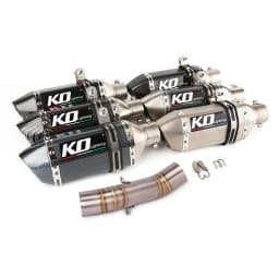Slip On Motorcycle Exhaust Tail Mid Link Pipe For Honda CB400X/400R/500X 2018-2020 500F/CBR400/500R 2016-2020 With DB Killer