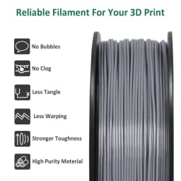 GEEETECH 10Kg 3D ABS+ Filament 1.75mm Spool Wire For 3D Printer Material,Safety, Vacuum packaging