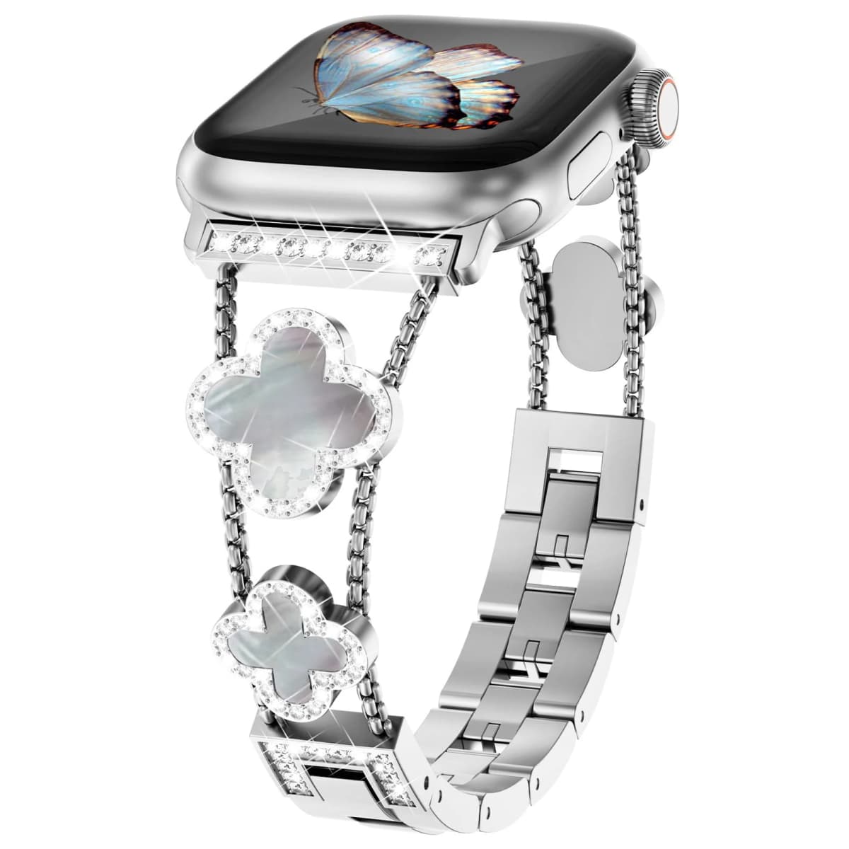 Bling Diamond Band for Apple Watch Straps 40mm 42mm 41mm 38mm 46mm 44mm 45mm 49mm Metal Bracelet iWatch Ultra 2 series 10 8 9 se