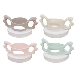 Baby Bottle Handles Safety Grip Silicone Bottle Handles for Hegen Bottle and Other Dia 6-7cm Wide-Neck Bottle Holder
