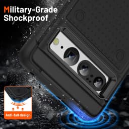 for Google Pixel 7A Pixel 7 Pro Case Military Grade Shockproof Non-Slip Soft Silicone Airbag Bumper for Google Pixel 7A 2023
