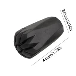 Walking Stick Tips Non-slip Rubber Tips For Hiking Poles 11mm Wear Resisting Shock Absorbing Hiking Walking Sticks Caps Ends