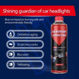 2PCS Car Headlight Polishing 800g Agent Oxidation Scratch Remover Car Headlight Renovation 800ml Car Headlight Restoration Fluid