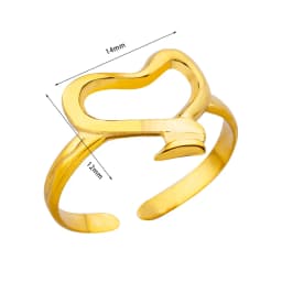 316L Stainless Steel Ring for Women Gold Color Rings Female Design Aesthetic Wedding Jewelry Trendy Accessories Birthday Gifts