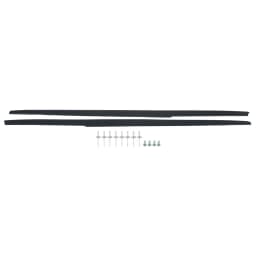 MagicKit forBMW 3 Series F30 2012-2018 with M Sport Bumper Car Side Skirts Fenders Splitter Bumper EXTENSION BLADES GLOSS BLACK