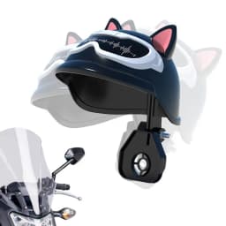 2023 Car Mobile Phone Holder Sun Hat Mini Hat for Cell Phone with Cute Ear Phone SunShade Waterproof Motorcycle Bracket Umbrella