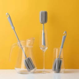1 Pcs Baby Bottle Brush Long Handle Soft Sponge Brush Water Bottle Glass Cup Washing Cleaner Tool For Baby Care