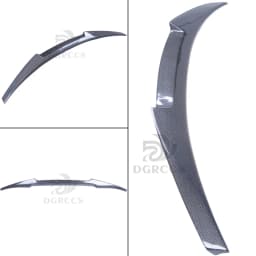 For AUDI A5 S5 RS5 B9 Sportback 4Door M4 Style Rear Spoiler Trunk Wing 2017-2025 Carbon Fiber Glossy Black