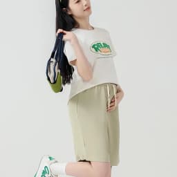 Maternity Pants Summer New Style Ice Silk Bell Bottoms Shorts Outerwear Sweatpants Five-minute Pants Hot Sellers Maternity Pants