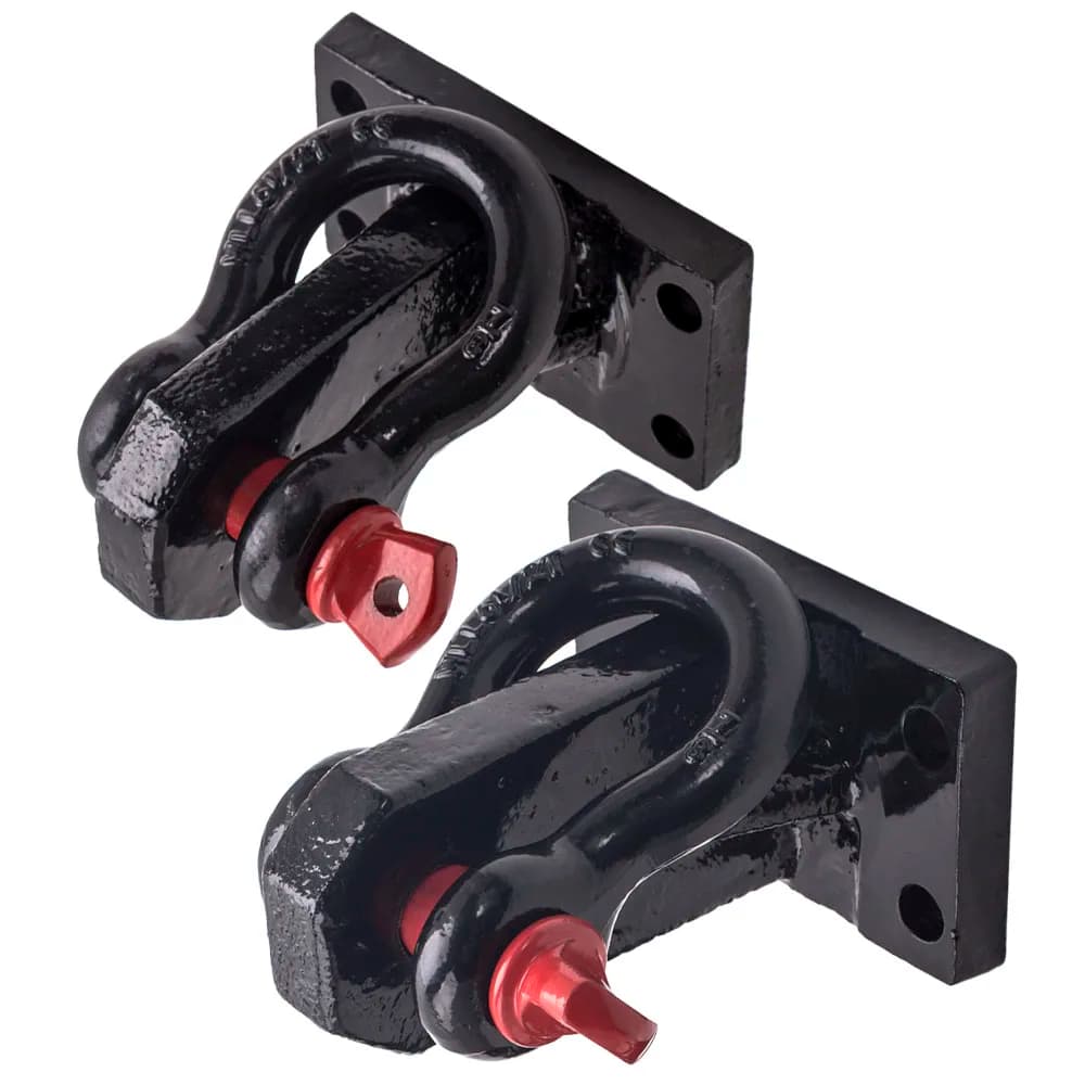 Led Light Bar Mount Bracket W/shackle Tow Hook for Dodge RAM 2500/3500 2010-2019