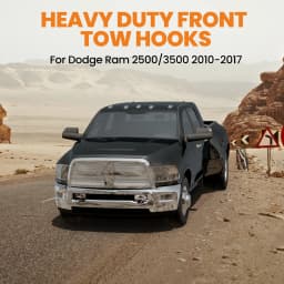 Led Light Bar Mount Bracket W/shackle Tow Hook for Dodge RAM 2500/3500 2010-2019