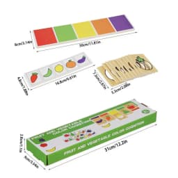 Fruit And Vegetable Puzzle For Kids Learning Vegetables Matching Puzzle Home Colorful Fruit And Vegetables Wooden Puzzle Jigsaw