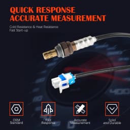 2PCS Upstream Downstream for Cadillac Escalade Chevrolet Suburban GMC Sierra GMC Yukon XL 4Wires Oxgen Sensor
