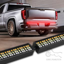 60" Tailgate LED Strip Bar Brake Turn Signal Tail Light LED Brake Light Strip Turn Signal Warning Reverse Light Waterproof