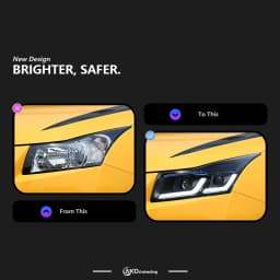 AKD Head Lamp for Chevrolet Cruze LED Headlight 2009-2016 Headlights Cruze DRL Turn Signal High Beam Angel Eye Projector Lens