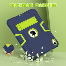 Case for iPad 10th Generation 10.9 inch 11" 12.9 2022, Heavy Duty Shockproof Rugged Protective Cover with Built-in Kickstand
