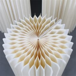Roman Folding Column Ornaments Party Honeycomb Origami Display Stand Shop Window Wedding Decor Folding Cylindrical Flower Rack