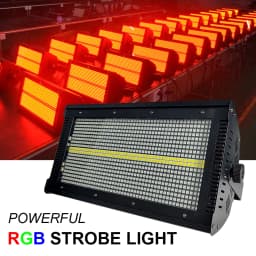 Led Strobe Light 1000W RGB 8+8 Stage Flash Professional dj Wedding Disco Party Nightclub Activity Show Equipment