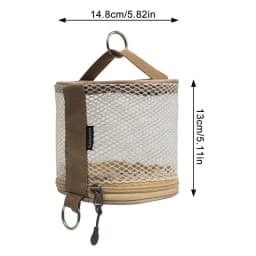 Camping Picnic Tissues Storage Case Roll Case Storage Box Bag Outdoor Camping Hiking Tent Folding Toilet Paper Hanging Holder