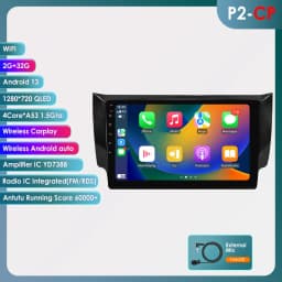 Hizpo Car Auto Radio GPS For Nissan Sylphy B17 Sentra 2013 2014 2015 2016 2017 2018 Head Unit Android Navigation Player Stereo