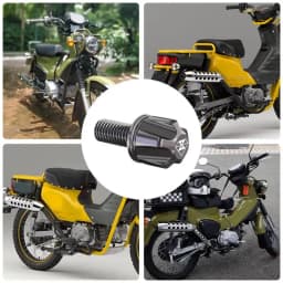 M8 Security Screws Motorcycle Rear Seat Bolts Fend-er Mount Screw Quick Release Seat Screw Motorcycle Parts Seat Cushion Screws