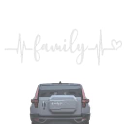 Car Windows Family Stickers Waterproof Stickers Family Car Window Die Cut Decal Exquisite Family Bumper Decal Auto Decor Car Bod