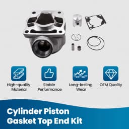 Cylinder Head Piston Ring Gasket Top End Kit for Yamaha YZ85 YZ 85 02-2014 43K-11611-00-00 5PA-11631-00-D0