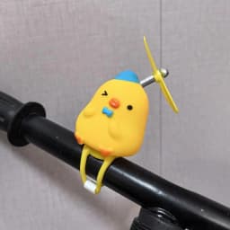 Cycle Handlebar Ornament Motorcycle Squeeze Lighted Doll For Electric Scooter Cute Scooter Handlebar Animal Doll For Cycle