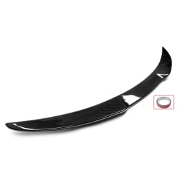 For Alfa Romeo Giulia Carbon Fiber Look Rear Spoiler Wing Lip Quadrifoglio 17-22
