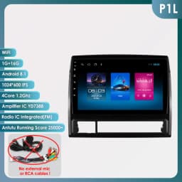 Car Radio Android for Toyota Tacoma 2 HILUX 2005 -2015 Android Auto Stereo CarPlay Multimedia Player 7862 Intelligent Audio GPS