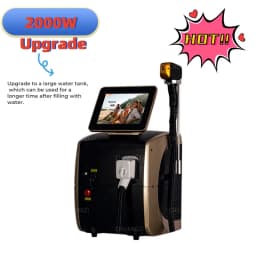 40 Million Shots Professional Diode Laser Hair Removal Machine Painless Ice Titanium Diode Triple Wave Epilator Women