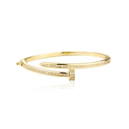 JINAO 2021 New Fashion High-quality Prong Setting 3A+Zircon Willow Nails Design Bracelet For Men and Women