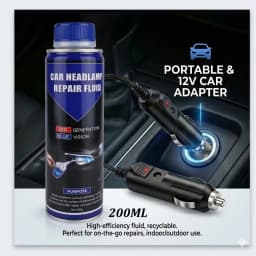 Car Headlight Renovation Restorer Fumigation Light Restoration Agent Kit Headlight Restoration Renovate Car Headlight Polish