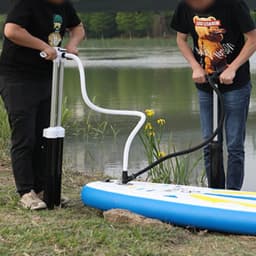 Double Inlet Valve Adapter Compressor Paddle Board Pump Adapter Adapter For Multi-person Air Pump Accessories