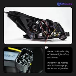 AKD Head Lamp for Subaru Forester LED Headlight 2013-2018 Headlights Forester DRL Turn Signal High Beam Angel Eye Projector