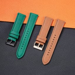 leather Strap for Samsung Galaxy watch 5 pro/5/4/Classic Active 2 bracelet for huawei GT/Amazfit-GTS-GTR-4-3-2-2e 20mm 22mm Band