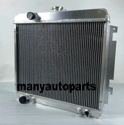Aluminum Radiator for 1967-1969 1968 DODGE DART Plymouth Barracuda VALIANT V8 AT