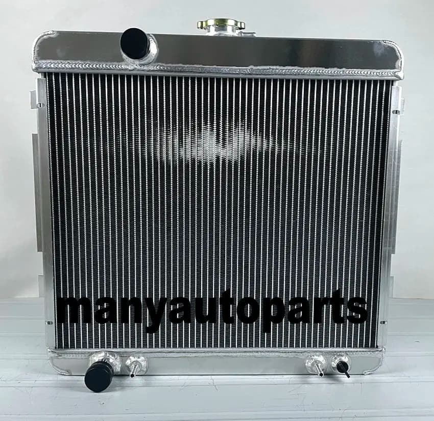 Aluminum Radiator for 1967-1969 1968 DODGE DART Plymouth Barracuda VALIANT V8 AT