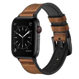 Strap for Apple watch band 44mm 40mm 42mm 45mm 41mm ultra 49mm accessories leather+silicone bracelet iwatch series 8 7 6 5 4 SE