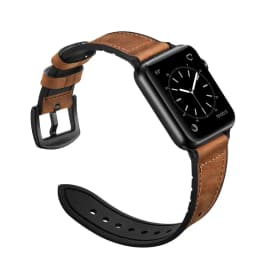Strap for Apple watch band 44mm 40mm 42mm 45mm 41mm ultra 49mm accessories leather+silicone bracelet iwatch series 8 7 6 5 4 SE