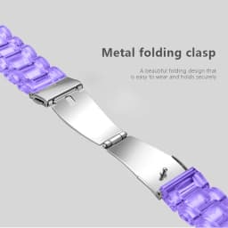 Newest Transparent Resin Strap for Fitbit Versa 3 4 Lite Sense for Fitbit Versa2 Smartwatch Bracelet Watchband Accessories